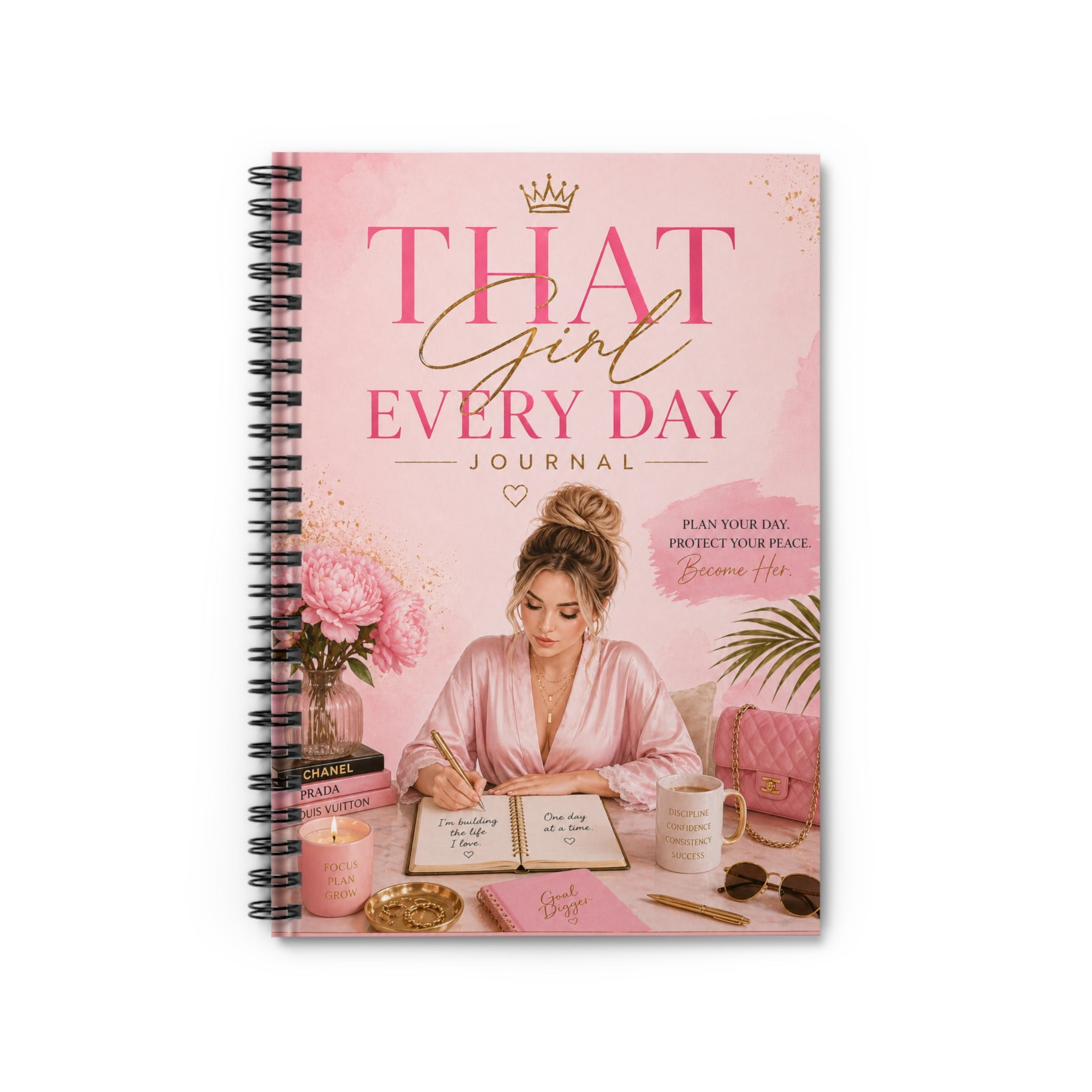 That Girl Spiral Notebook