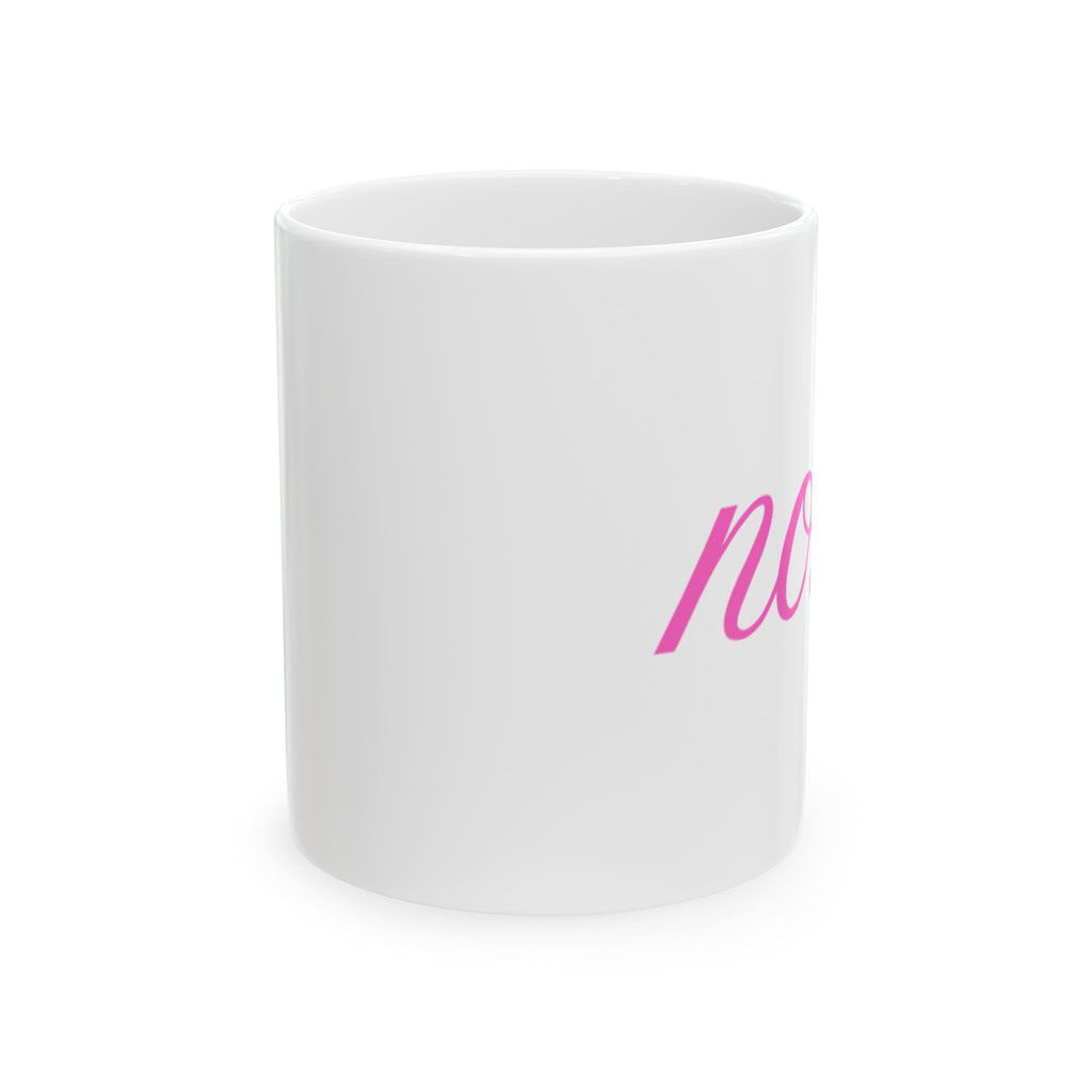 NO. Coffee Mug (Pink)