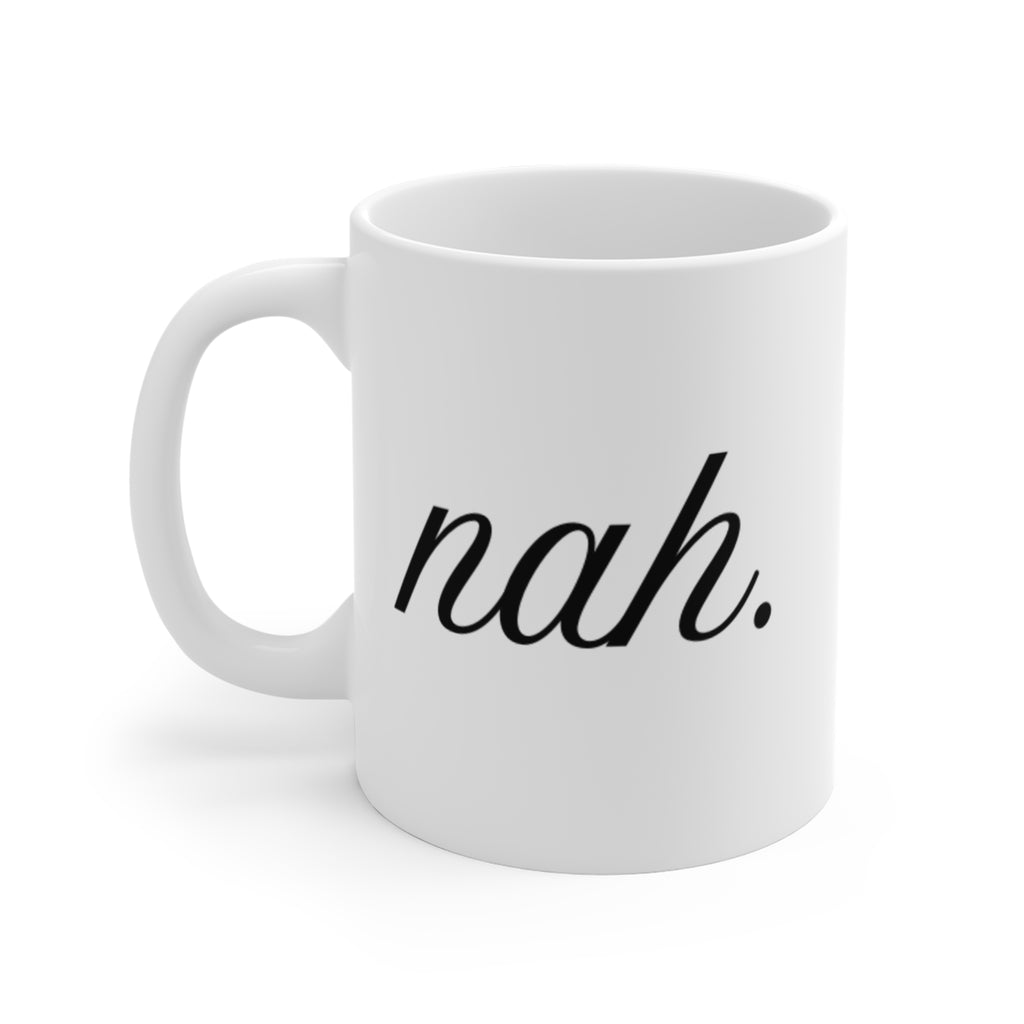 NAH. Coffee Mug (Black)