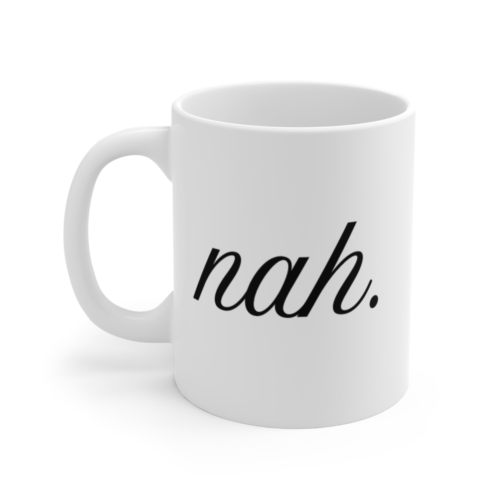 NAH. Coffee Mug (Black)