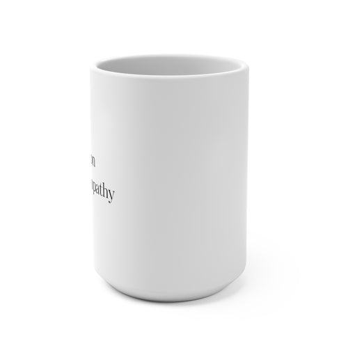 Caffeine + Empathy Mug-black
